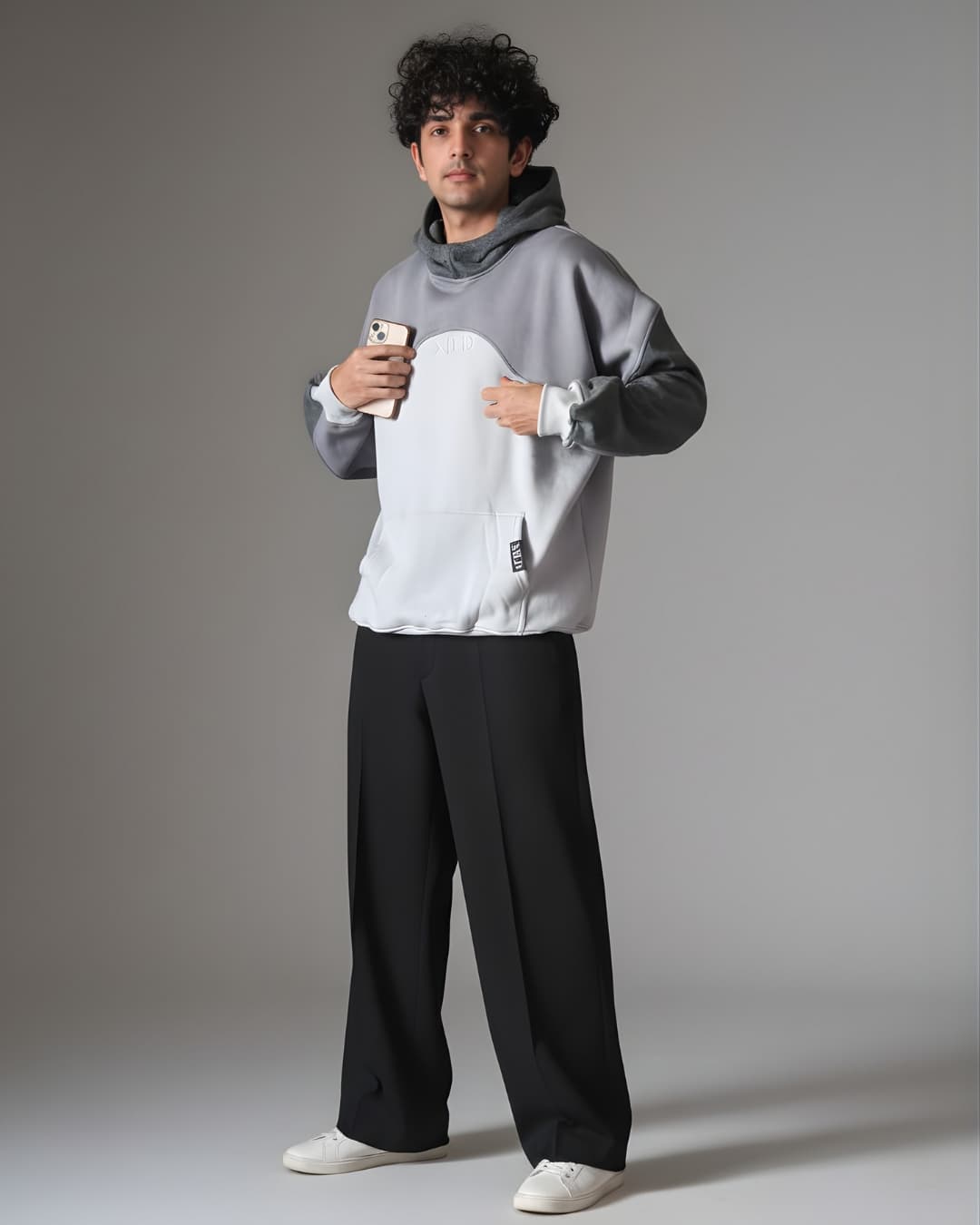 Premium Hoodie - Side View - XELD Studio