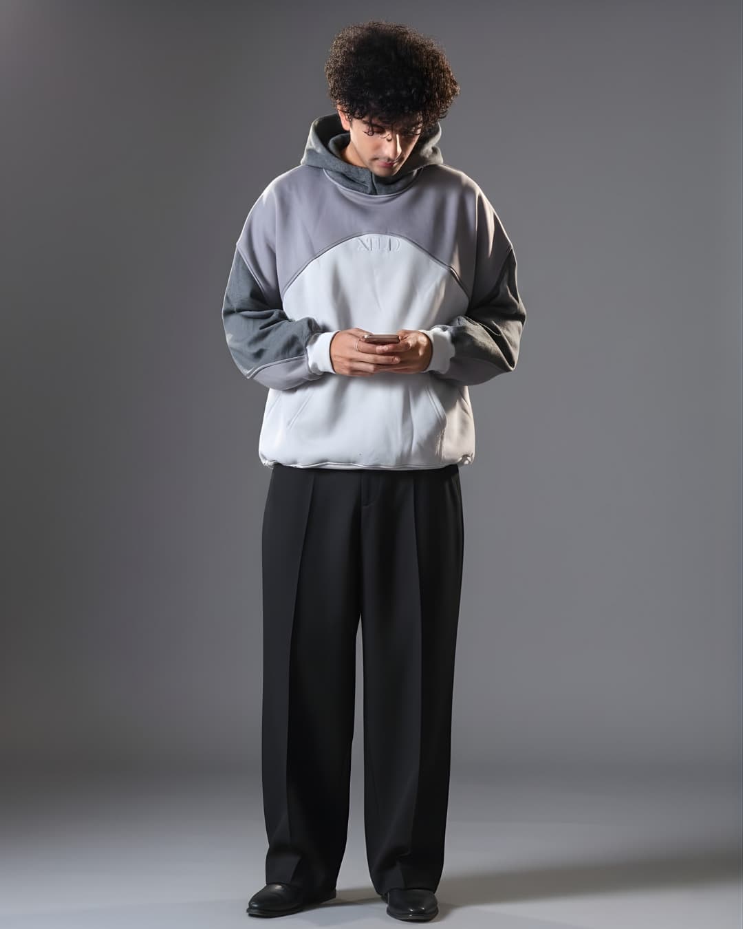 Premium Hoodie - Back View - XELD Studio